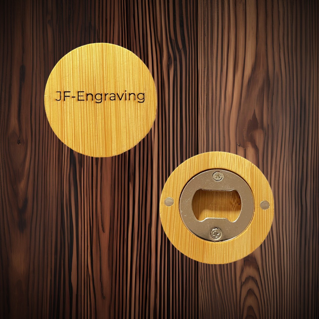 Magnetischer Flaschenöffner | Bambus